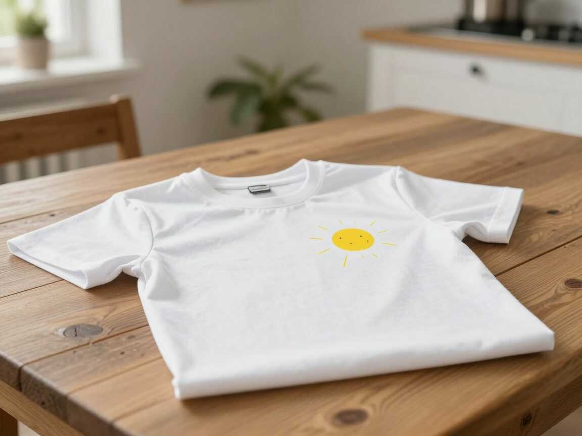 Gelbe Flecken auf weißen T-Shirts entfernen: So werden Achselstellen wieder sichtbar heller
