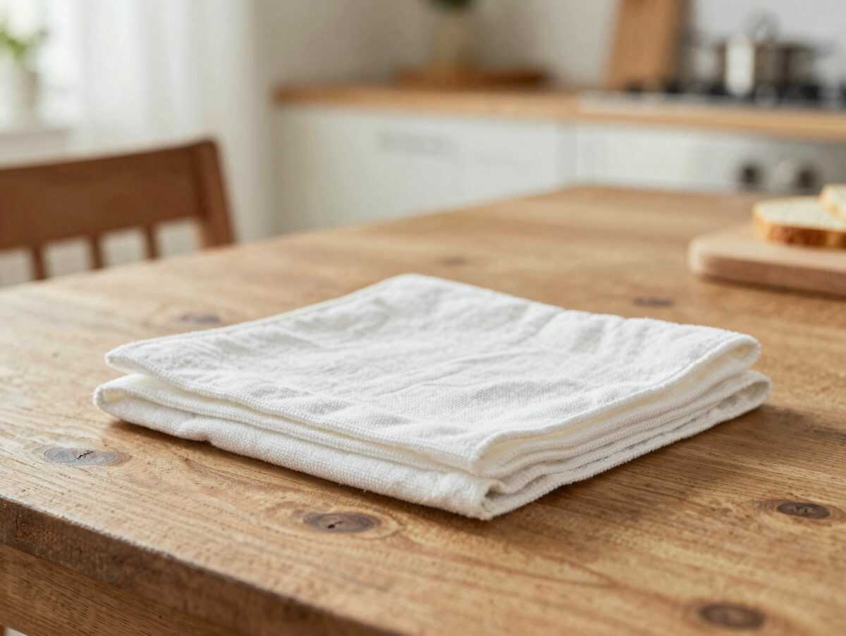 Geschirrtücher bleiben trotz Waschen fleckig? Probier diese Methode