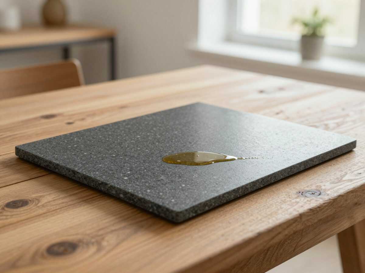 Granit-Arbeitsplatte voller Fett und Streifen? Mit dieser sanften Methode wird sie wieder gleichmäßig sauber