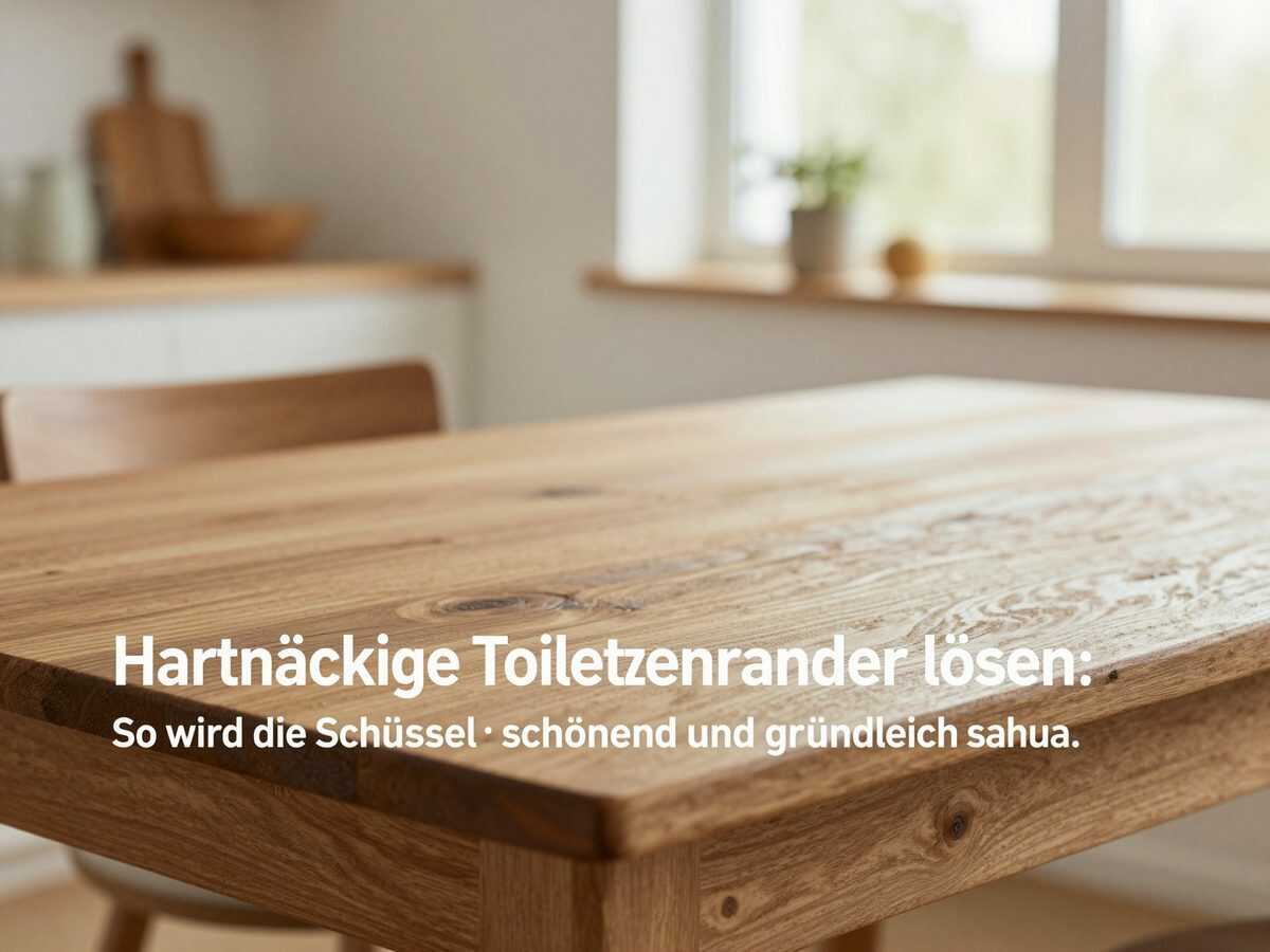 Hartnäckige Toilettenränder lösen: So wird die Schüssel schonend und gründlich sauber