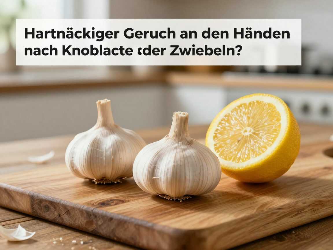 Hartnäckiger Geruch an den Händen nach Knoblauch oder Zwiebeln? So hilft Zitrone – richtig angewendet