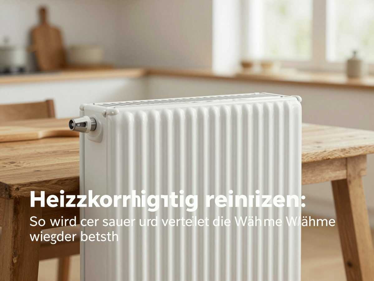 Heizkörper richtig reinigen: So wird er sauber und verteilt die Wärme wieder besser