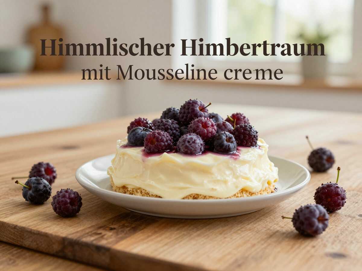 Himmlischer Himbeertraum mit Mousselinecreme – so cremig und fruchtig, dass jeder ein zweites Stück möchte