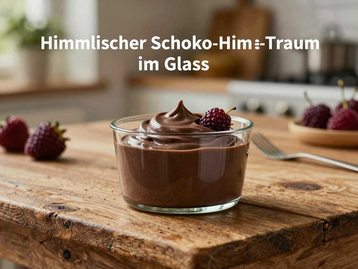 Himmlischer Schoko-Himbeer-Traum im Glas – cremig, fruchtig und ganz ohne Backen