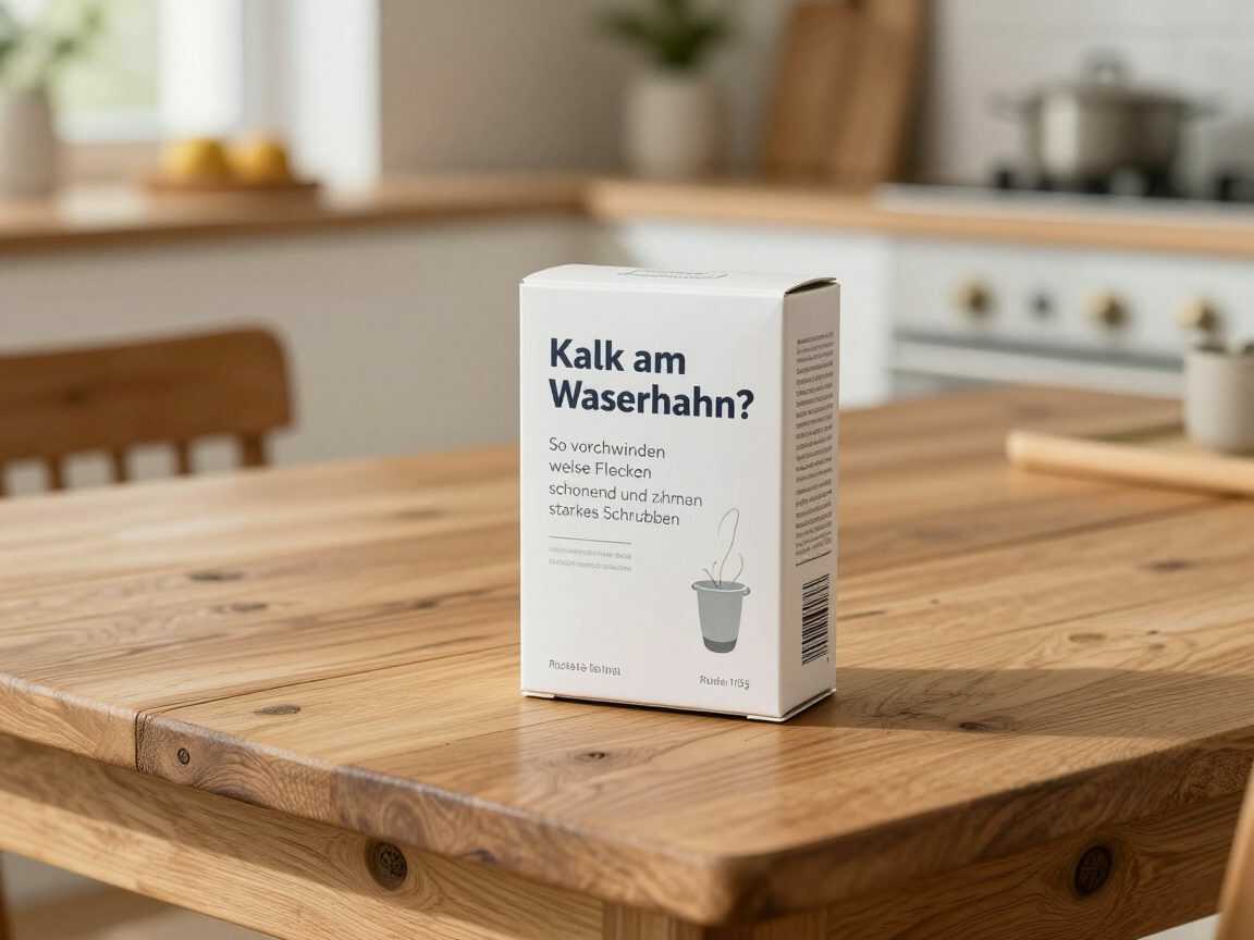 Kalk am Wasserhahn? So verschwinden weiße Flecken schonend und ohne starkes Schrubben