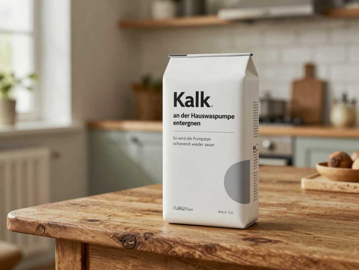 Kalk an der Hauswasserpumpe entfernen: So wird die Pumpstation schonend wieder sauber