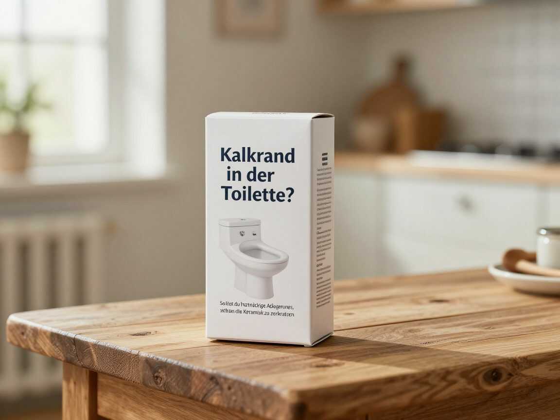 Kalkrand in der Toilette? So löst du hartnäckige Ablagerungen, ohne die Keramik zu zerkratzen