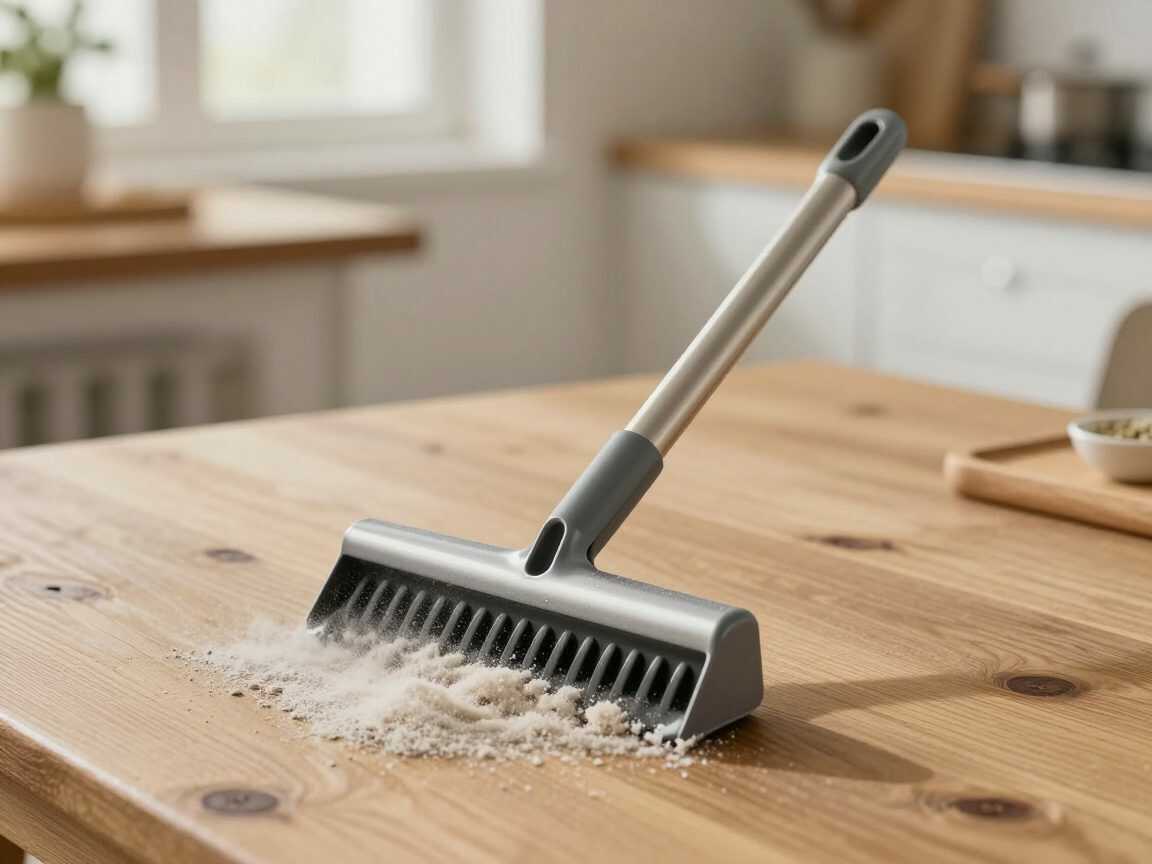 Kehrschaufel voller Staub und klebriger Reste? So wird sie mit wenig Aufwand wieder hygienisch sauber
