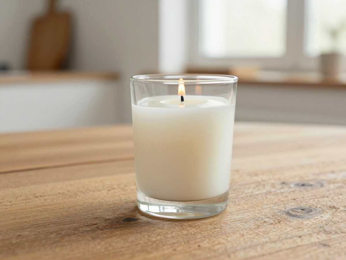 Kerze im tiefen Glas anzünden: Mit diesem sicheren Trick erreichst du den Docht ganz einfach