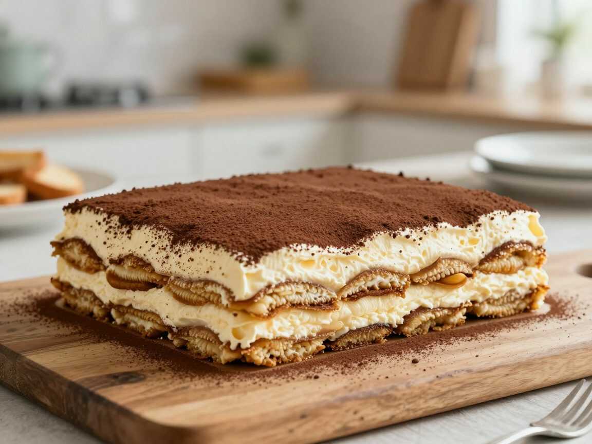 Kinder-Bueno-Tiramisu ohne Backen – cremig, nussig und herrlich schokoladig