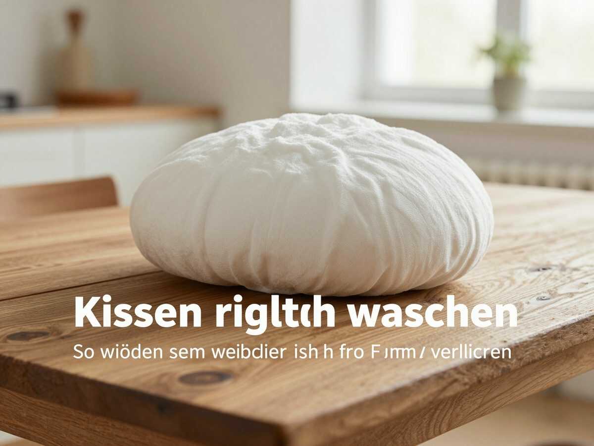 Kissen richtig waschen: So werden sie wieder frisch und flauschig, ohne ihre Form zu verlieren