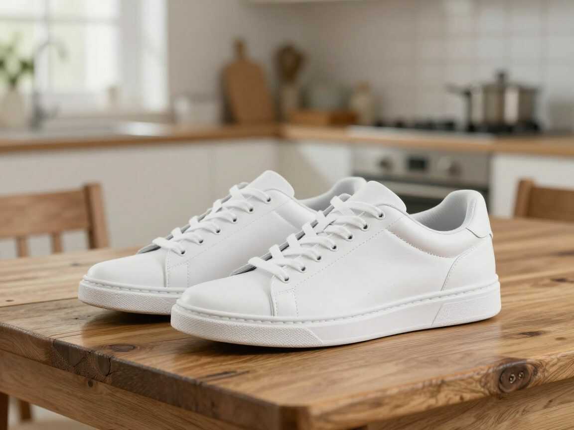 Knusprige weiße Sneaker wieder sauber bekommen: Diese einfache Natron-Methode lässt Sohlen gepflegt aussehen