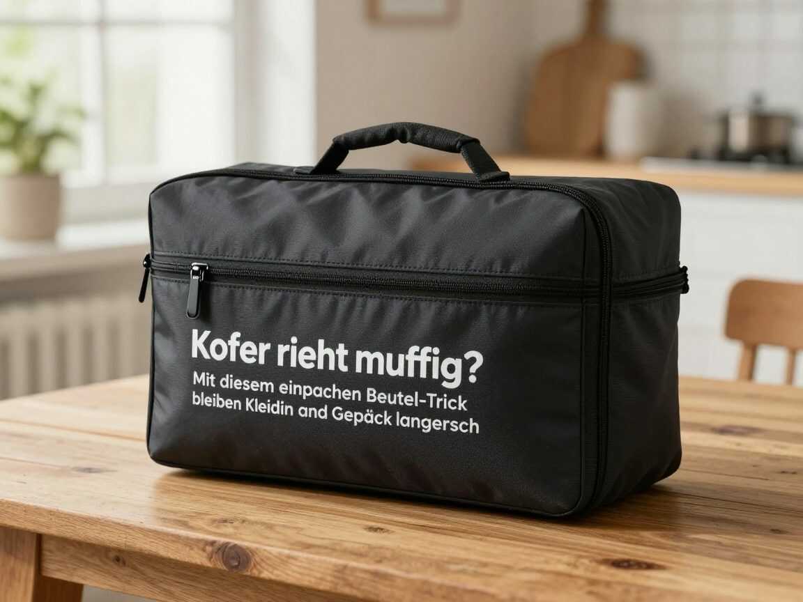 Koffer riecht muffig? Mit diesem einfachen Beutel-Trick bleiben Kleidung und Gepäck länger frisch
