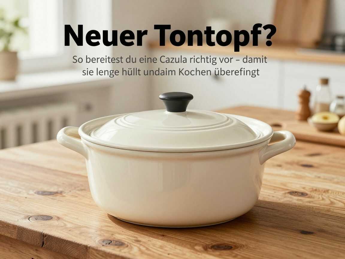 Neuer Tontopf? So bereitest du eine Cazuela richtig vor – damit sie lange hält und beim Kochen überzeugt