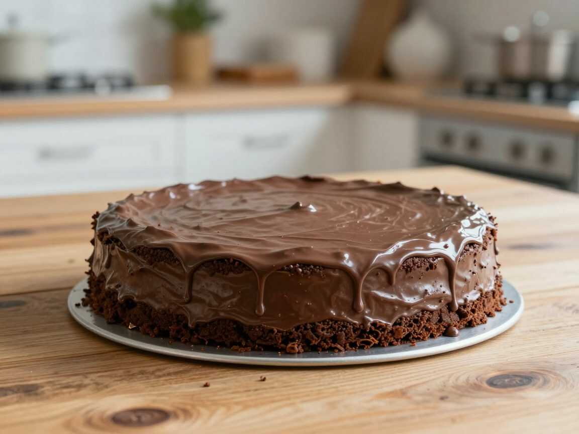 Pistazien-Schoko-Torte ohne Backen – unglaublich cremig mit knusprigem Schokoboden