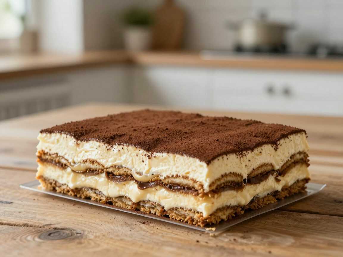 Pistazien-Tiramisu ohne Backen – unglaublich cremig, herrlich nussig und einfach gemacht
