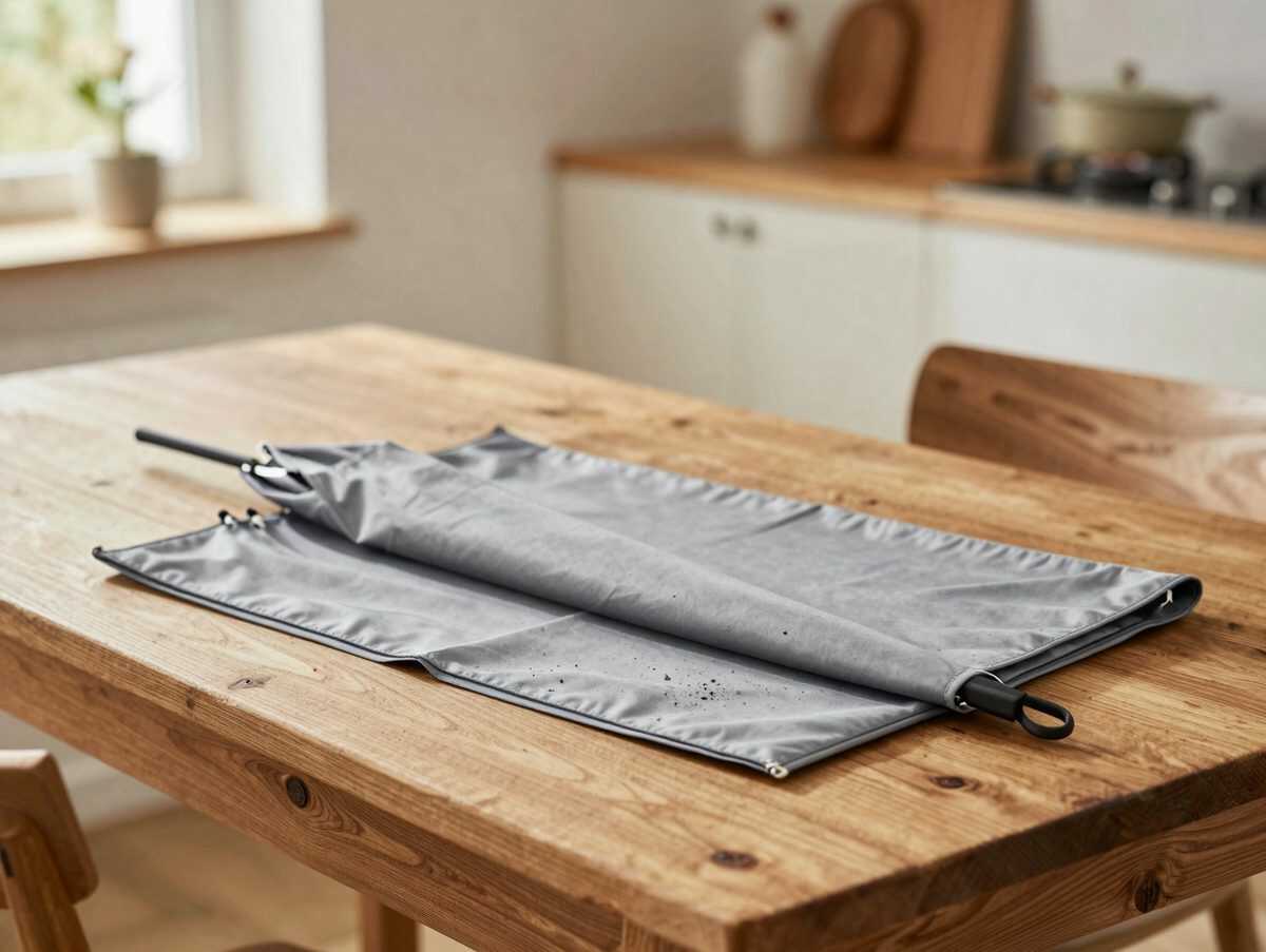 Regenschirm voller Schlamm? So wird der Stoff wieder sauber, ohne die Beschichtung zu ruinieren