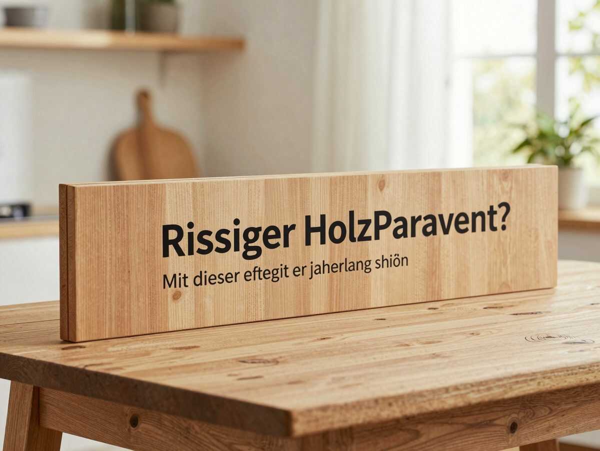 Rissiger Holzparavent? Mit dieser einfachen Pflege bleibt er jahrelang schön