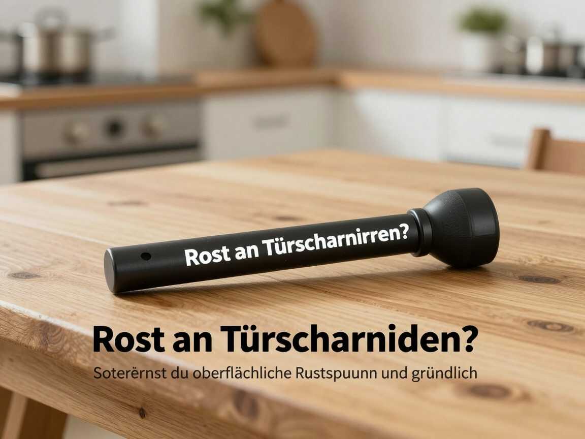 Rost an Türscharnieren? So entfernst du oberflächliche Rostspuren schonend und gründlich