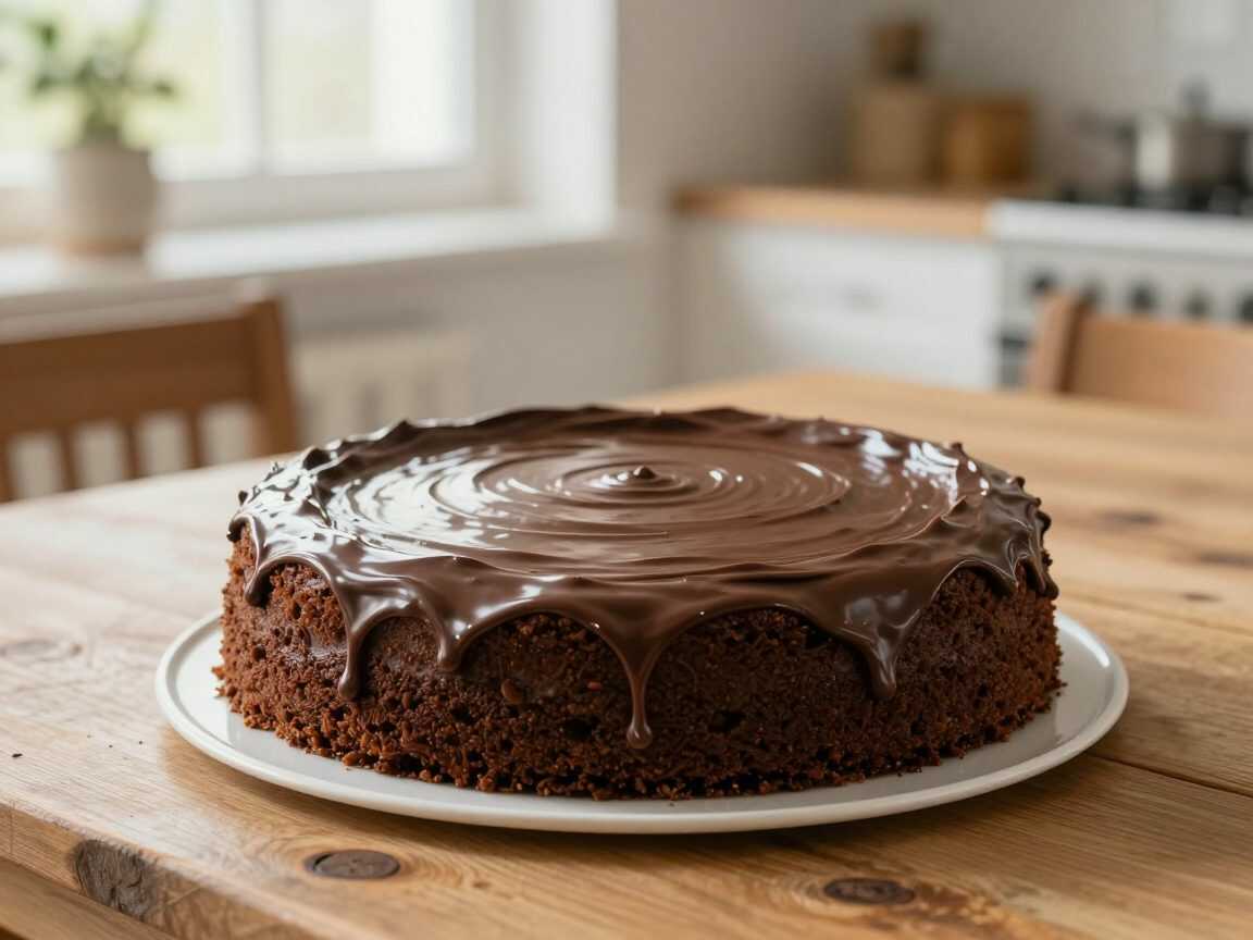 Saftige Schoko-Karamell-Torte – cremige Karamellfüllung trifft auf intensiven Schokoladenkuchen