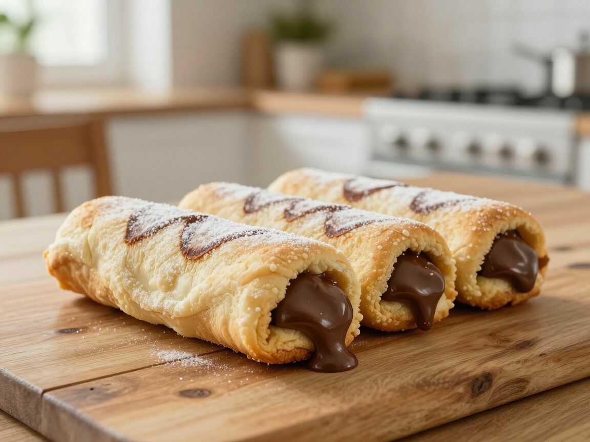 Saftige Schoko-Vanille-Biskuitrolle mit Nuss-Nougat-Creme – fluffig, cremig und wunderschön marmoriert