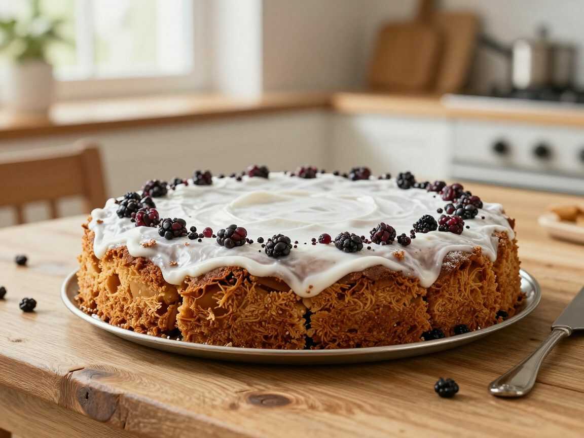 Saftiger Weihnachtskuchen mit Rosinen und kandierten Früchten – einfach, aromatisch und wunderbar festlich