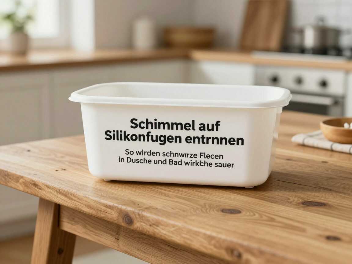 Schimmel auf Silikonfugen entfernen: So werden schwarze Flecken in Dusche und Bad wirklich sauber