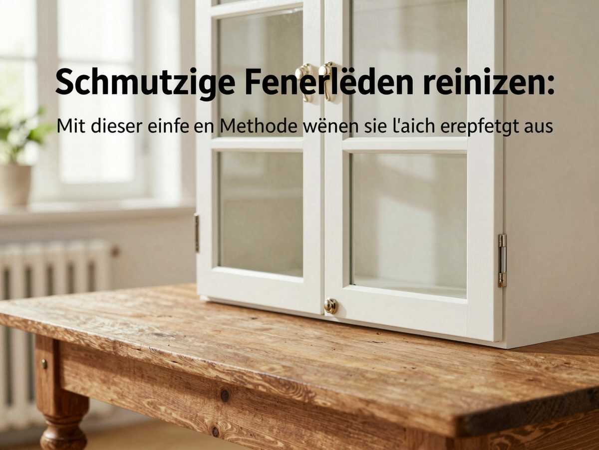 Schmutzige Fensterläden reinigen: Mit dieser einfachen Methode sehen sie schnell wieder gepflegt aus