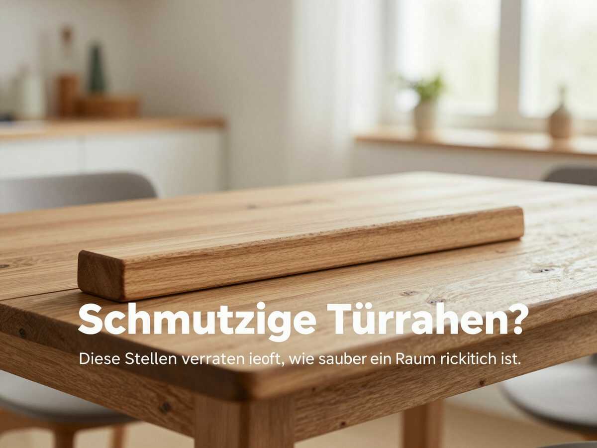 Schmutzige Türrahmen? Diese Stellen verraten sofort, wie sauber ein Raum wirklich ist