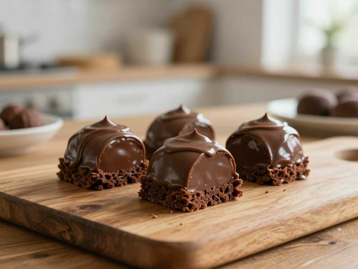 Schoko-Haselnuss-Praliné-Traum: Cremiges Entremet mit Knusperboden und glänzender Ganache