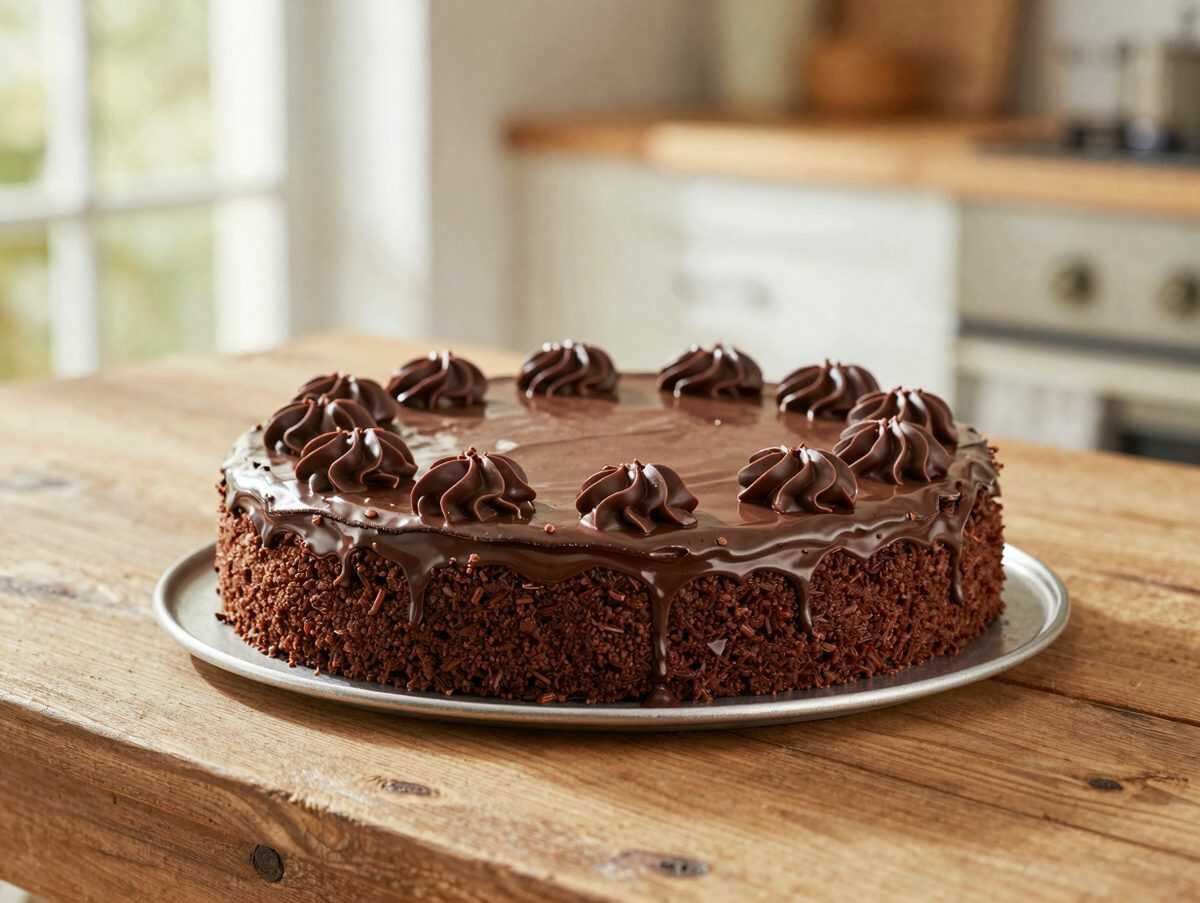 Schoko-Karamell-Torte mit Cremefüllung: Saftig, cremig und unwiderstehlich