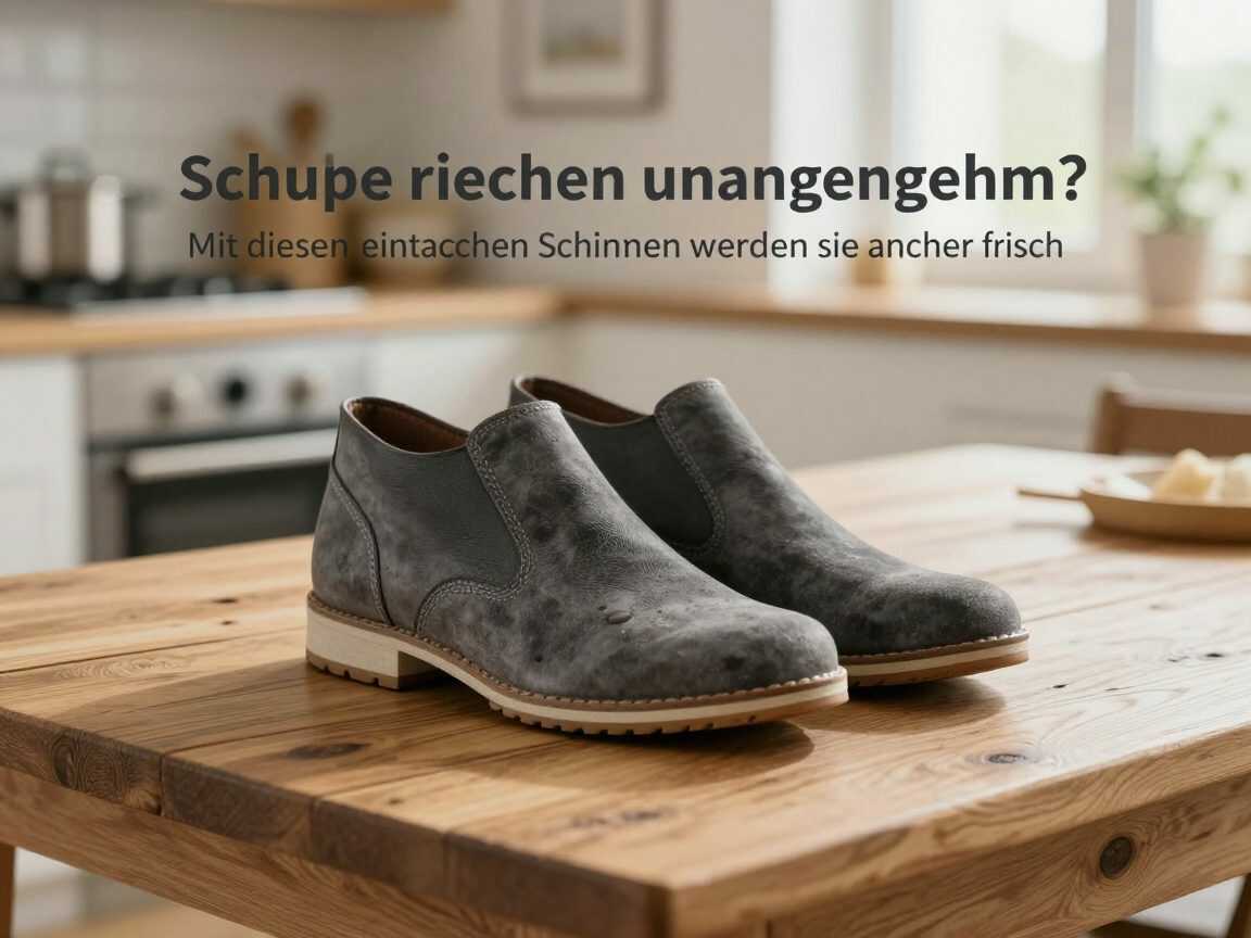 Schuhe riechen unangenehm? Mit diesen einfachen Schritten werden sie wieder frisch