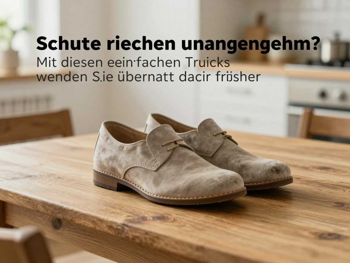 Schuhe riechen unangenehm? Mit diesen einfachen Tricks werden sie über Nacht wieder frischer