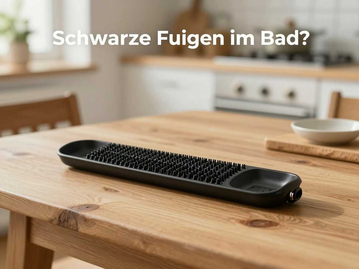 Schwarze Fugen im Bad? So werden sie mit einer alten Zahnbürste wieder sauber
