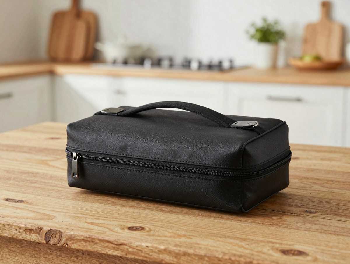 Schwarzer, klebriger Reißverschluss an der Kühltasche? Mit dieser sanften Reinigung wird er wieder sauber