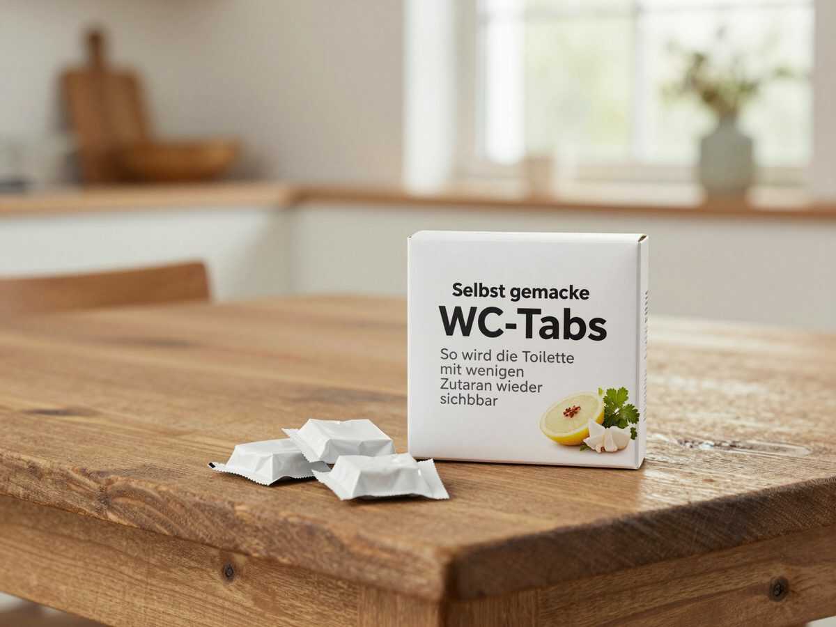 Selbst gemachte WC-Tabs: So wird die Toilette mit wenigen Zutaten wieder sichtbar sauber