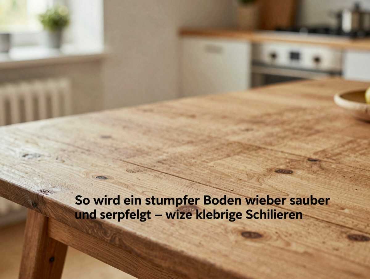 So wird ein stumpfer Boden wieder sauber und gepflegt – ohne klebrige Schlieren
