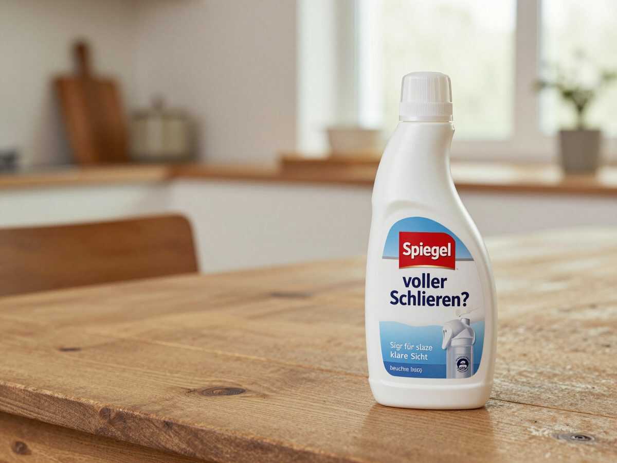 Spiegel voller Schlieren? Diese einfache Mischung sorgt für klare Sicht ohne teuren Reiniger