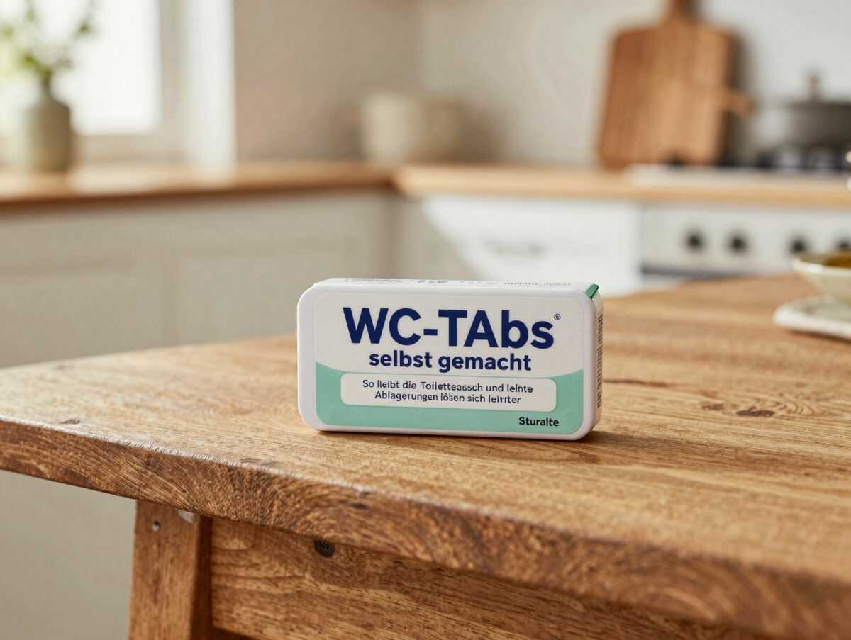 Sprudelnde WC-Tabs selbst gemacht: So bleibt die Toilette frisch und leichte Ablagerungen lösen sich leichter
