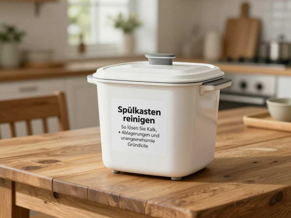 Spülkasten reinigen ohne aggressive Chemie: So lösen Sie Kalk, Ablagerungen und unangenehme Gerüche gründlich