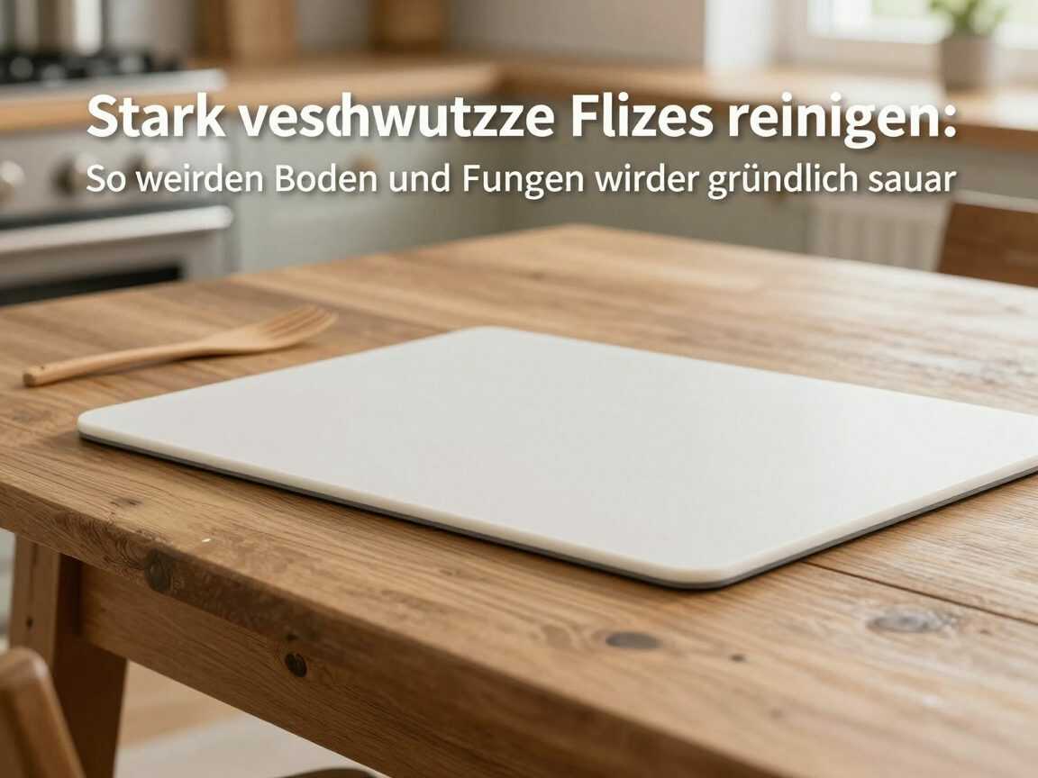 Stark verschmutzte Fliesen reinigen: So werden Boden und Fugen wieder gründlich sauber