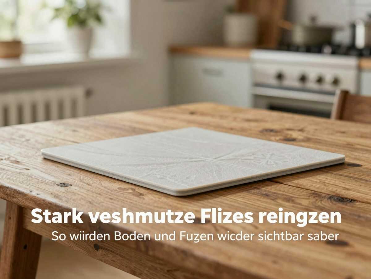 Stark verschmutzte Fliesen reinigen: So werden Boden und Fugen wieder sichtbar sauber