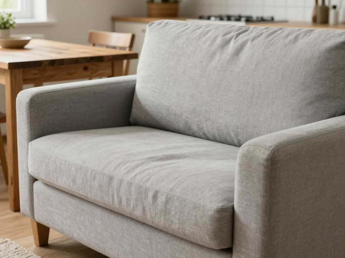 Stoffsofa stark verschmutzt? So wird der Sessel wieder sauber – ohne den Bezug abzunehmen