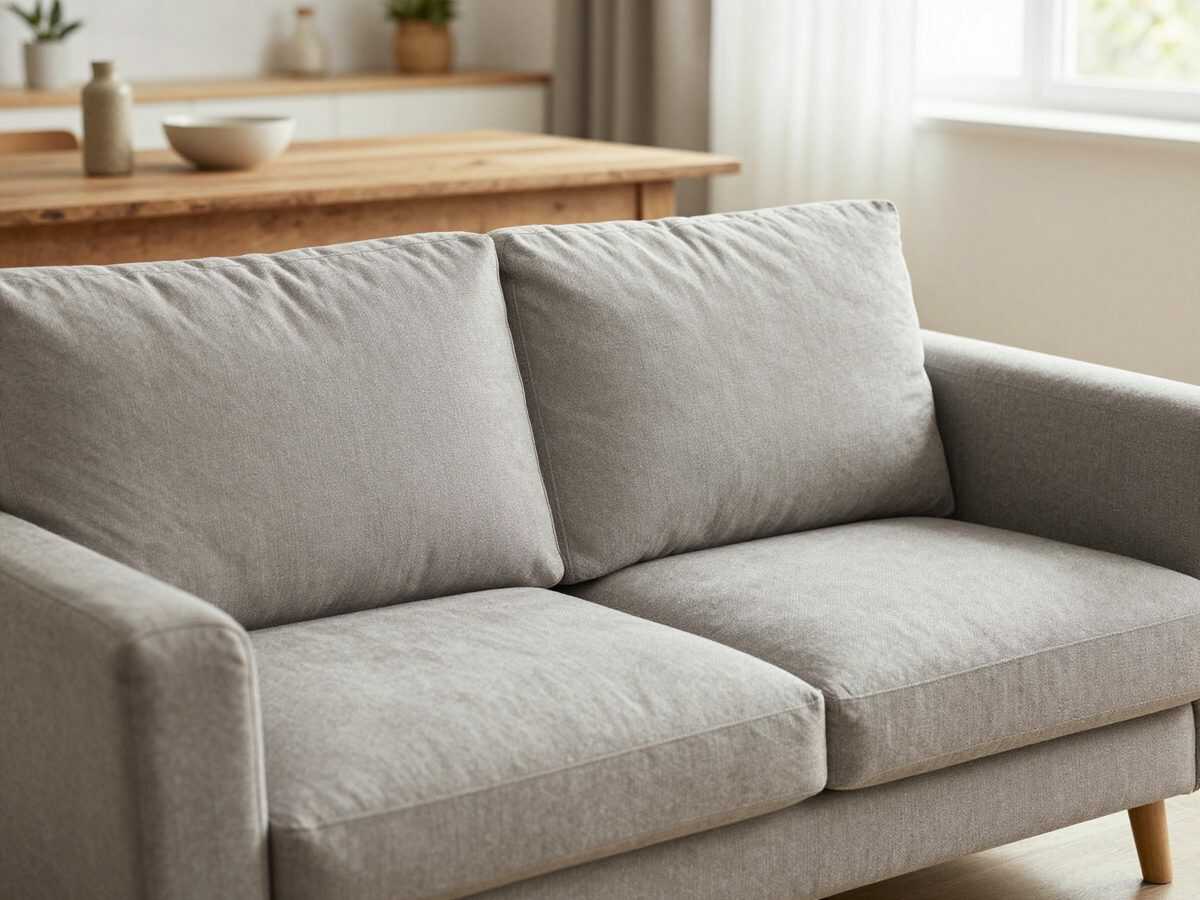 Stoffsofa stark verschmutzt? So wird ein nicht abziehbarer Bezug wieder sauber und frisch