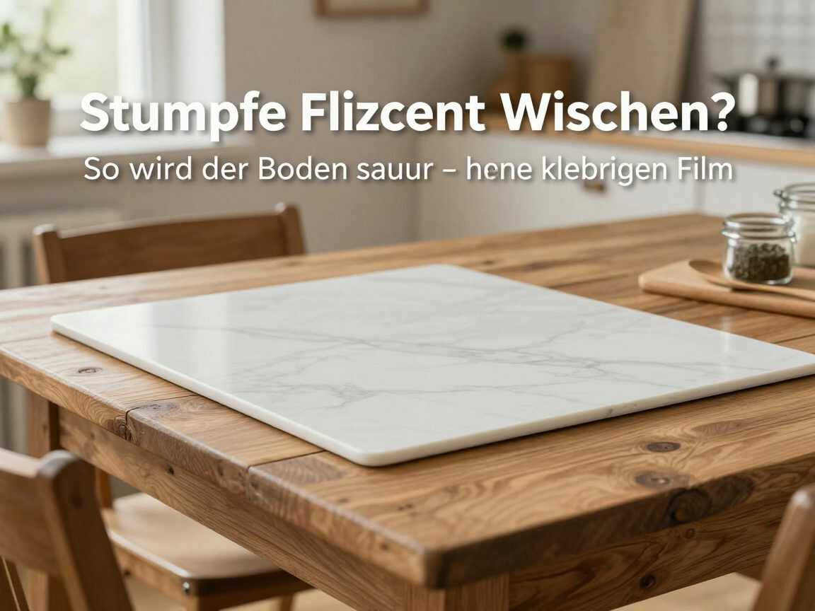 Stumpfe Fliesen trotz Wischen? So wird der Boden sauber – ohne klebrigen Film