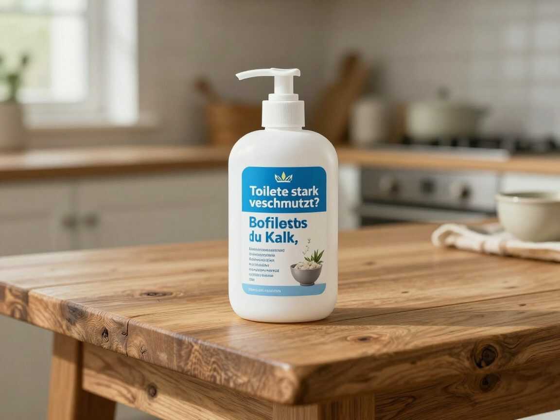 Toilette stark verschmutzt? So bekommst du Kalk, Urinstein und Ablagerungen schonend wieder sauber