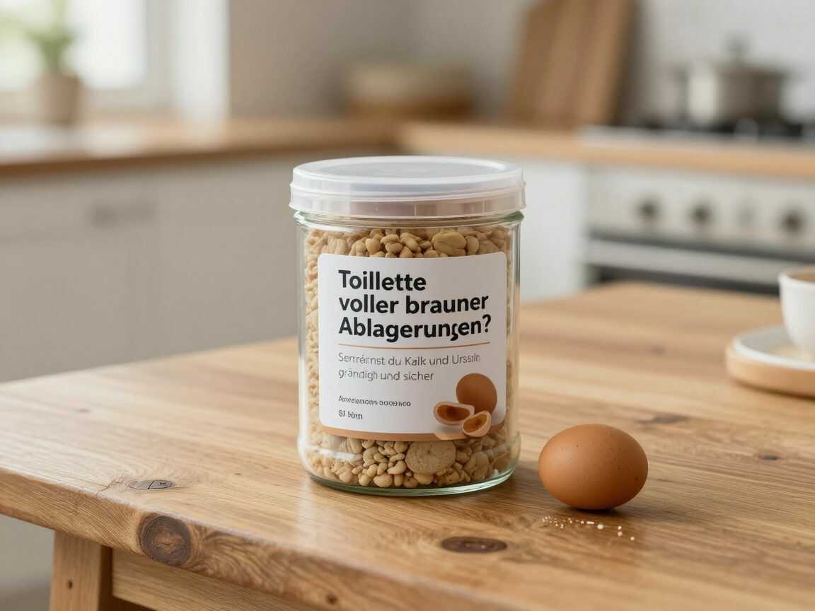 Toilette voller brauner Ablagerungen? So entfernst du Kalk und Urinstein gründlich und sicher