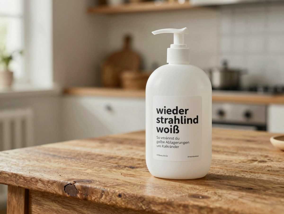 Toilette wieder strahlend weiß: So entfernst du gelbe Ablagerungen und Kalkränder gründlich