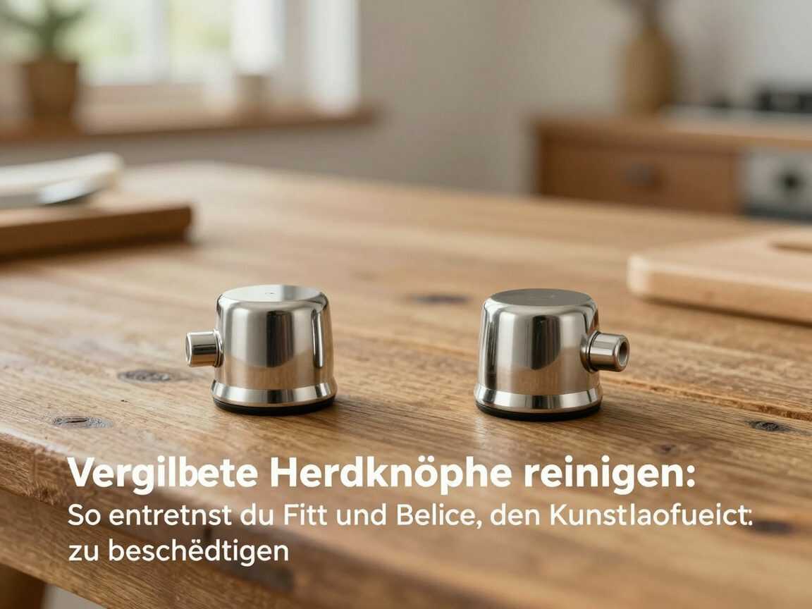 Vergilbte Herdknöpfe reinigen: So entfernst du Fett und Beläge, ohne den Kunststoff zu beschädigen