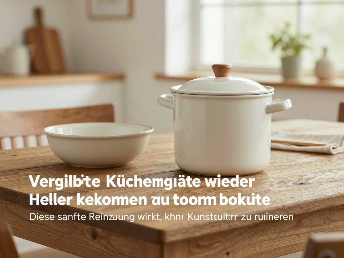 Vergilbte Küchengeräte wieder heller bekommen: Diese sanfte Reinigung wirkt, ohne den Kunststoff zu ruinieren